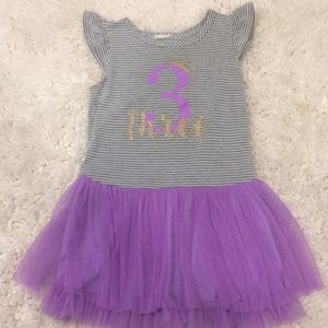 Girl’s “3” dress